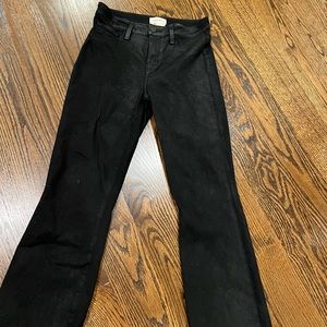 L’Agence jeans. Size 25. Black coated